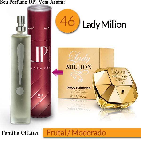 Perfume UP! 46 - Lady Million 50ml
