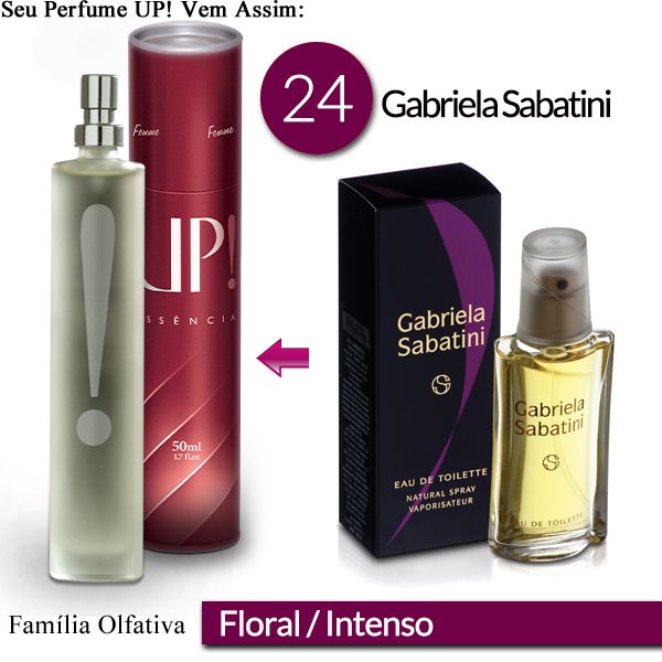 Perfume UP! 24 - Gabriela Sabatini 50ml