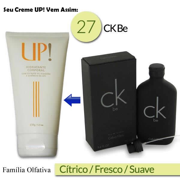 Hidratante UP! 27 Ck Be 150g