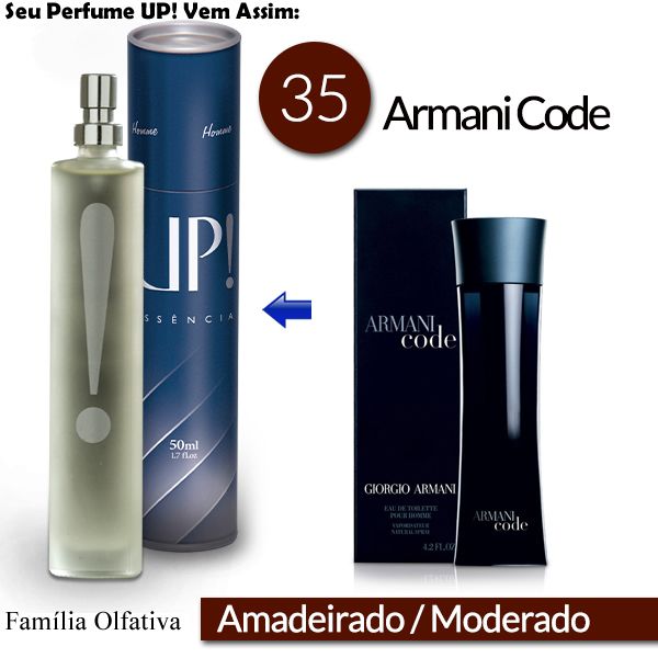 Perfume UP! 35 - Armani Black Code 50ml