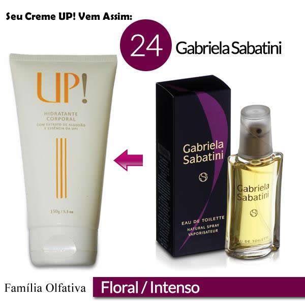 Hidratante UP! 24 Gabriela Sabatini 150g
