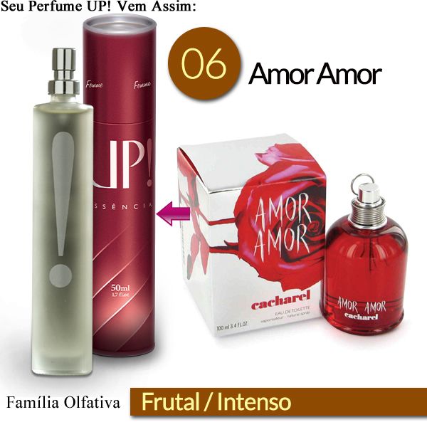 Perfume UP! 06 - Amor Amor 50ml