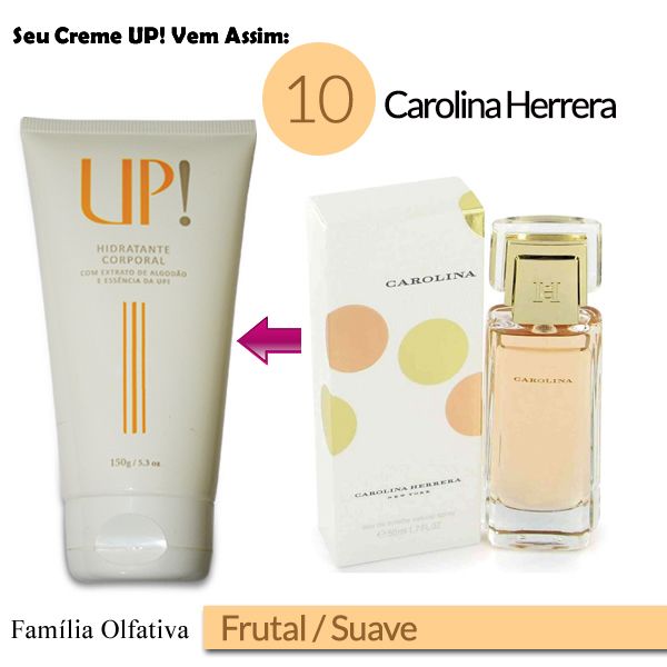 Hidratante UP! 10 Carolina Herrera 150g